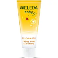 Weleda Baby Billenbalsem - Billenzalf - Calendula & Kamille - Beschermt Tegen Luieruitslag & Helpt Geïrriteerde Babbybillen Te Herstellen - 100% Natuurlijke Ingrediënten - 75ml