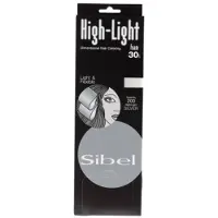 Sibel Accessoire Hair Hi Lite Foam Silver 9,5x30cm 200Stuks