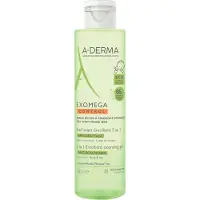 A-Derma Exomega Control Gel Lavant Émollient 2in1 200 ml