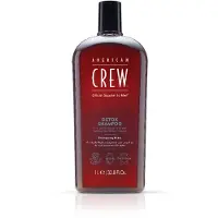 American Crew Detox Shampoo, 1000 ml, Shampoo, voor mannen, geschikt voor alle haartypes, geschikt voor alle kleuren, verfrissend, verzachtend