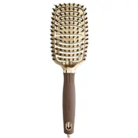 Olivia Garden Expert Care Borstel Flex Boar&Nylon Bristles Gold&Brown Brush Ø25mm