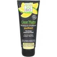 SO'BiO étic So Bio Etic Clean'Yuzu Zuiverend Koolstofmasker 75 ml Gezichtsmasker