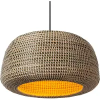 Lucide MADUKA - Hanglamp - 1xE27 - Bruin - Premium