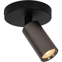 Lucide Ritmo Plafondspot Coffee | Ø 10 cm