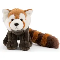 Living Nature Knuffel - 22x10 cm - Rode panda - Bruin - - OneSize - Knuffels