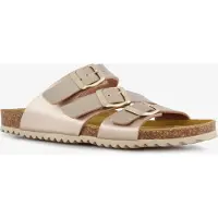 Hush puppies dames bio slippers goud maat 38