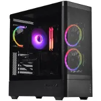 MRED Gaming Desktop PC CBT041-03 AMD Ryzen 5 16 GB RAM 512 GB SSD Zwart