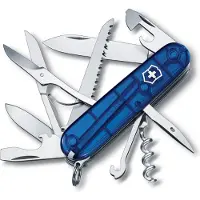 Victorinox Huntsman Blue Zwitsers Zakmes - 15 functies - Blauw