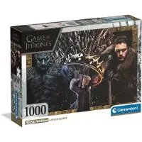 Clementoni - Puzzel - 1000 Stukjes - Game of Thrones - Puzzel Voor Volwassenen
