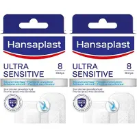 Hansaplast Ultra Sensitive 2x8 St Pleister