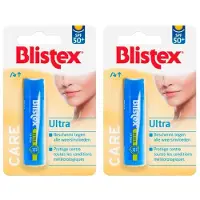 Blistex Ultra High Protection Spf50+ 2x4,25 g Lippenbescherming