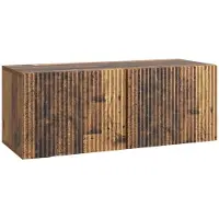 vidaXL Wandmontage TV-kast Oud hout 78,5 x 31 x 30 cm Bewerkt hout