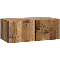 vidaXL Wandmontage TV-kast Oud hout 78,5 x 41 x 30 cm Bewerkt hout