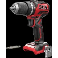 Skil Borstelloze Accu Klopboormachine - 20V - Boormachine - 3 functies: Schroeven, Boren & Klopboren - 2 Snelheden - Dubbelzijdig Schroefbit - Zonder Accu & Oplader