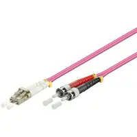 Dsit Glasvezelkabel LC-ST OM4 20m