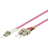 Dsit Glasvezelkabel LC-SC OM4 5m