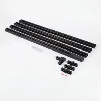 LumenXL 3 meter starterset voor 1-fase railverlichting - zwart