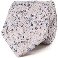 Tresanti stropdas blauw met print