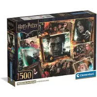 Clementoni - Puzzel - 1500 Stukjes - Harry Potter Compact Box - High Quality Collection
