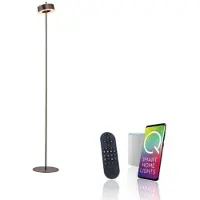 Paul Neuhaus Vloerlamp Q Rotate Design Bruin