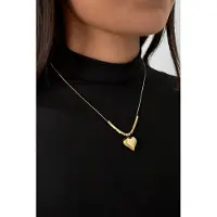 Yehwang trendy heart ketting