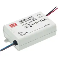 MEAN WELL PCD-25-350B LED-driver Constante stroomsterkte 25 W 0.35 A 40 - 58 V/DC Dimbaar, PFC-schakeling, Overbelastin