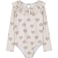 Baje Studio Meisjes Zwemkleding Bella - Beige - Maat 134/140