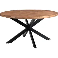 LivingFurn Rocky Round Spider 130cm-13793