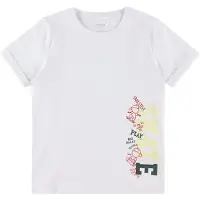 Name it KIDS T-shirt wit Jongens Stretchkatoen Ronde hals Printopdruk - maat 116