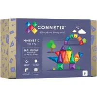 Connetix - Mini Regenboogpakket 24 Stuks - (CT-R-00024-MI)