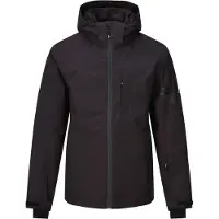 NORDBERG Hamer Woven Ski Jas - Heren - Zwart - Maat L
