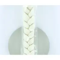 Biezen Witte vlechtstaaf 18 inch (45cm) 1st - Hondenvoer - 347g