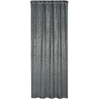 Elbersdrucke Elbersdruck Gordijn Equinox 255x140cm zilver-antraciet verduisterend