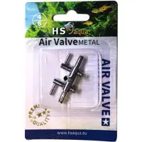HS Aqua 2-Weg Luchtkraan Metaal 4-6MM