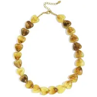 Yehwang Ketting met hartvormige kralen