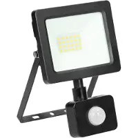 ORNO ALLED 20W LED-Strahler mit PIR, 1600lm, IP44, 4000K, Alu + Glas