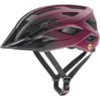 Uvex - I-Vo 2 Mips - Fietshelm 56-60 cm, cranberry /zwart