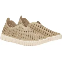 Ilse jacobsen Instapper Women TULIP3223 Glitter Platin Pearled Ivory-Schoenmaat 41