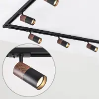 LumenXL Modern 1-fase railsysteem van 3 meter met Linn spots - spanningsrail