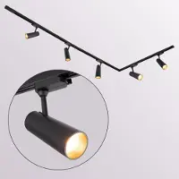 LumenXL Modern 1-fase railsysteem van 3 meter met Jazz spots - plafondlamp