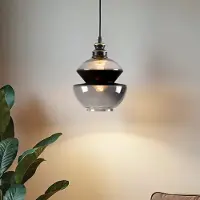 LumenXL 1-lichts hanglamp Sofie - rond glas