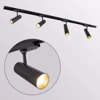 LumenXL Modern 1-fase railsysteem van 1,5 meter met Jazz spots - plafondlamp