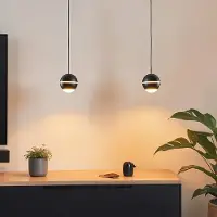 LumenXL 7W railspot 1-fase Ona met dimbare LEDs - zwart (prijs per stuk)