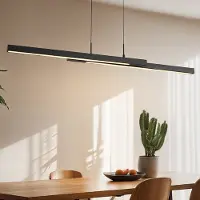 LumenXL Design hanglamp Leia zwart met 3-staps dim