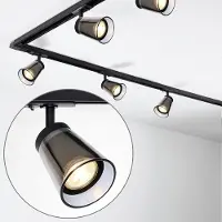 LumenXL Design 1-fase railsysteem 3 meter - Jula zwart