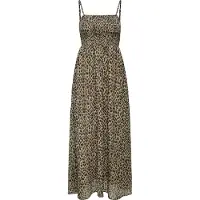 ONLY Jurk 'ONLElena Vikki' beige / brokaat / zwart