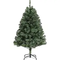 Bolt Kunstkerstboom - Voor thuis en kerstdecoratie - Dichte takken met LED-verlichting, pre-verlicht - Groen - 135cm-No LED Light
