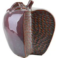 Mondex Decoratief beeld Keramiek SAGGIO Apple 17x14x16 cm Kleur naar keuze 1 stuk