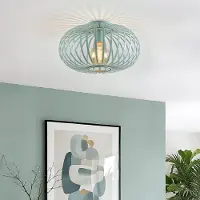 LumenXL 1-lichts plafondlamp Fiore - groen