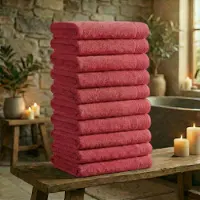 Mörgenn Deluxe Hotel Handdoeken - Rosé -